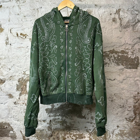 Vale Green Flag Zip Up Hoodie