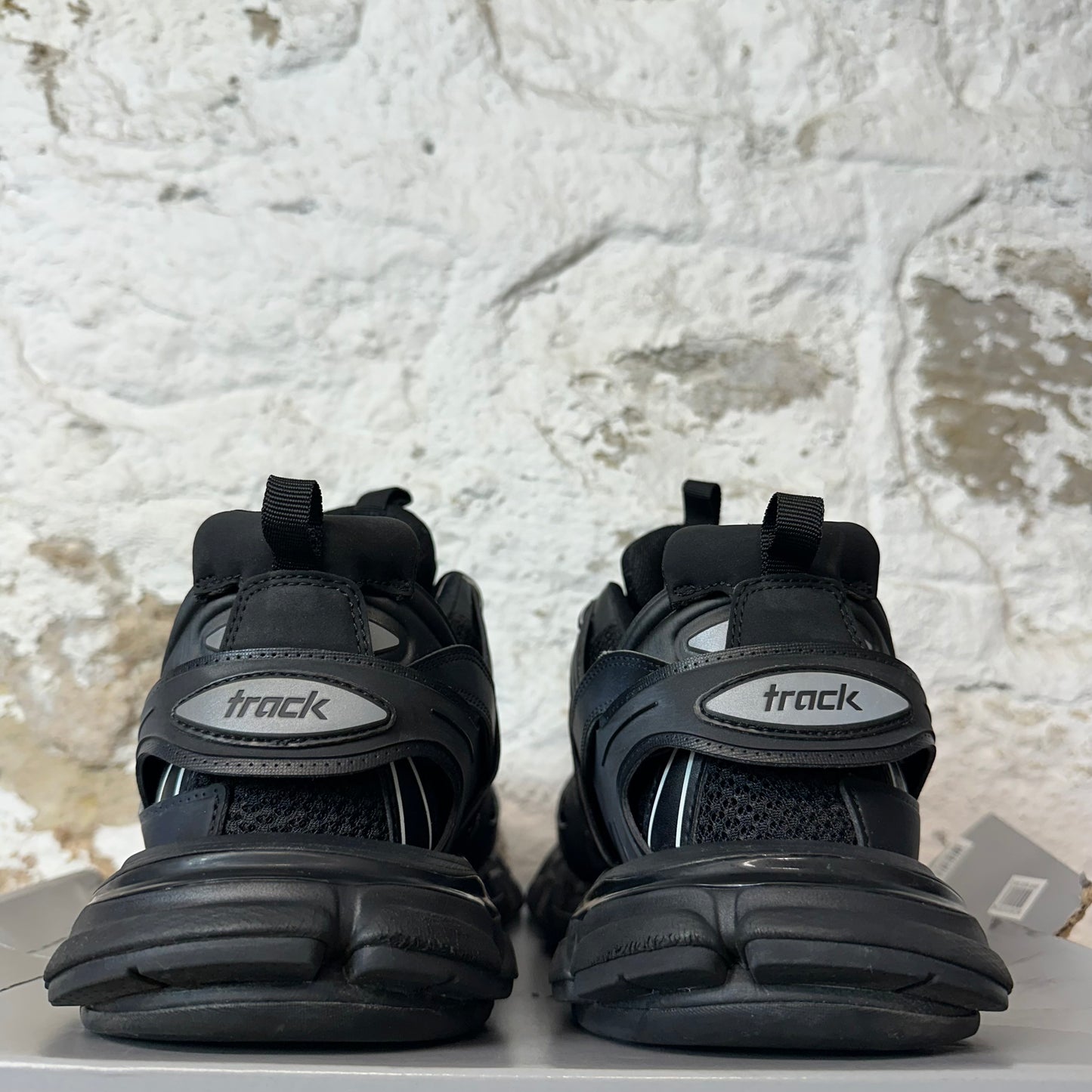 Balenciaga Track Runner Triple Black Sneaker Sz 12 (45)
