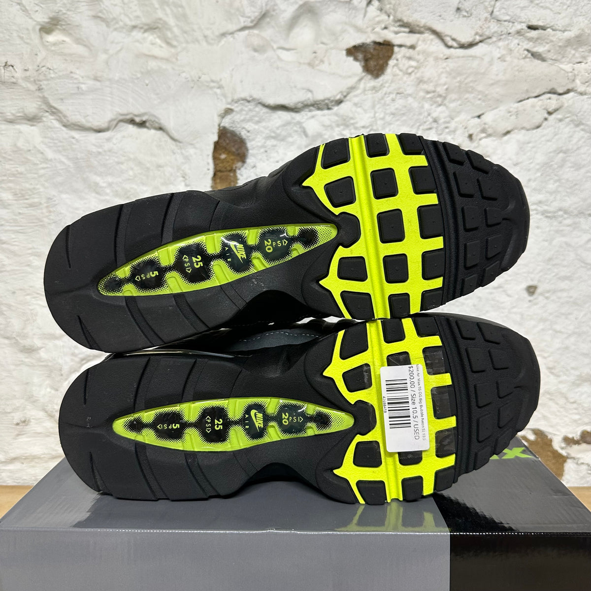 Nike Air Max 95 OG Big Bubble Neon Sz 10.5