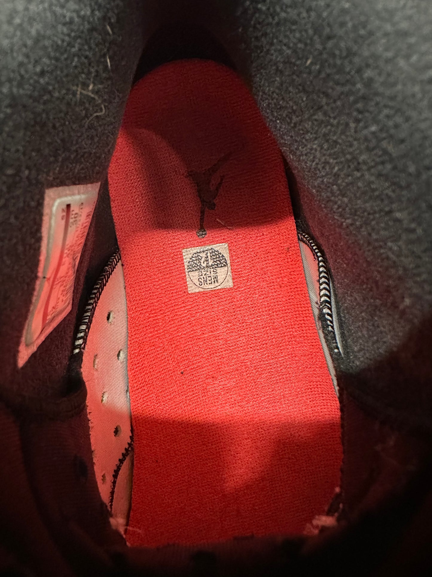 Air Jordan 6 Infrared White Sz 12