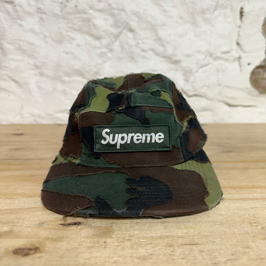 Supreme 6 Panel Camo Hat