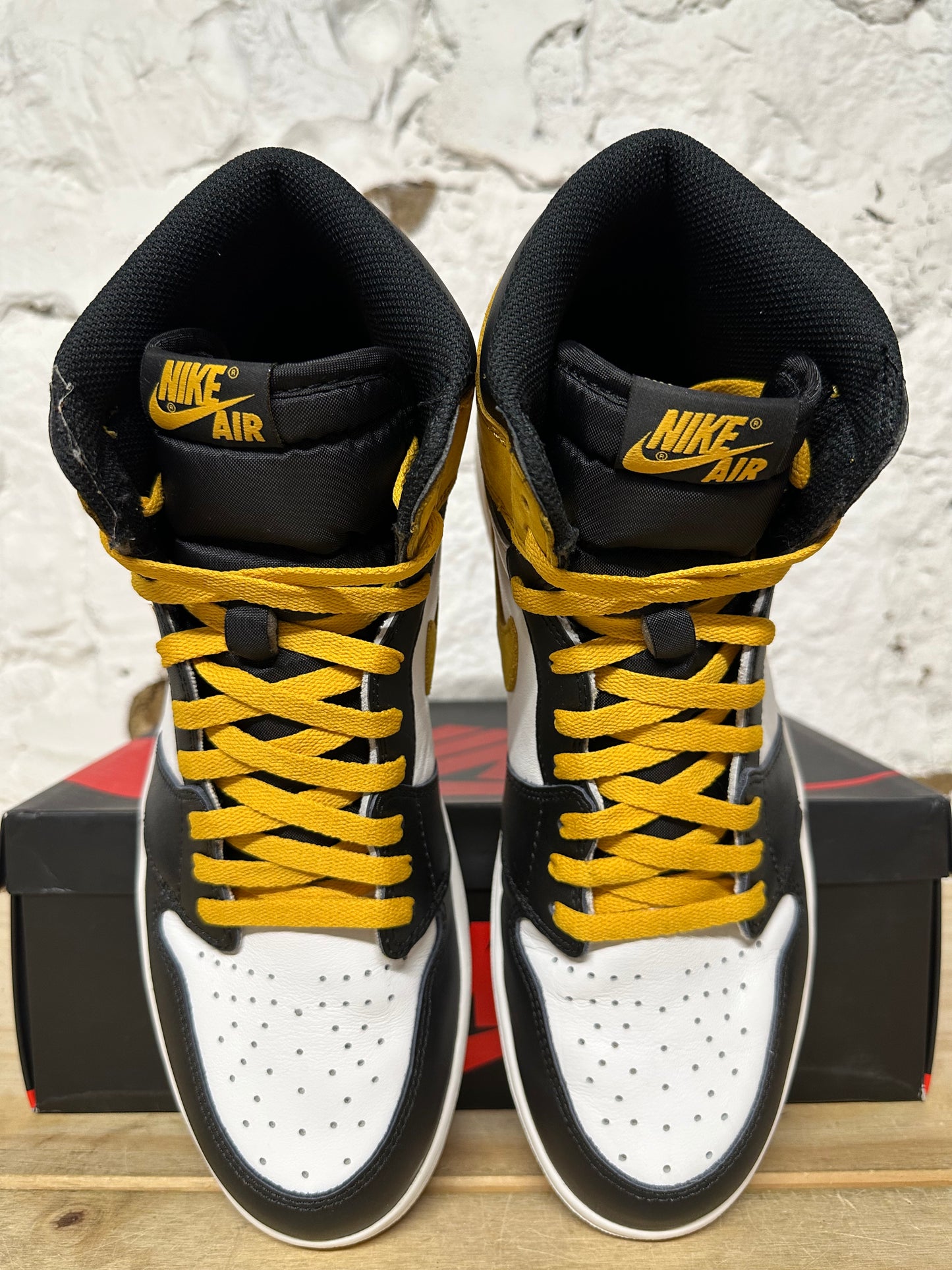 Air Jordan 1 High Yellow Ochre Sz 13