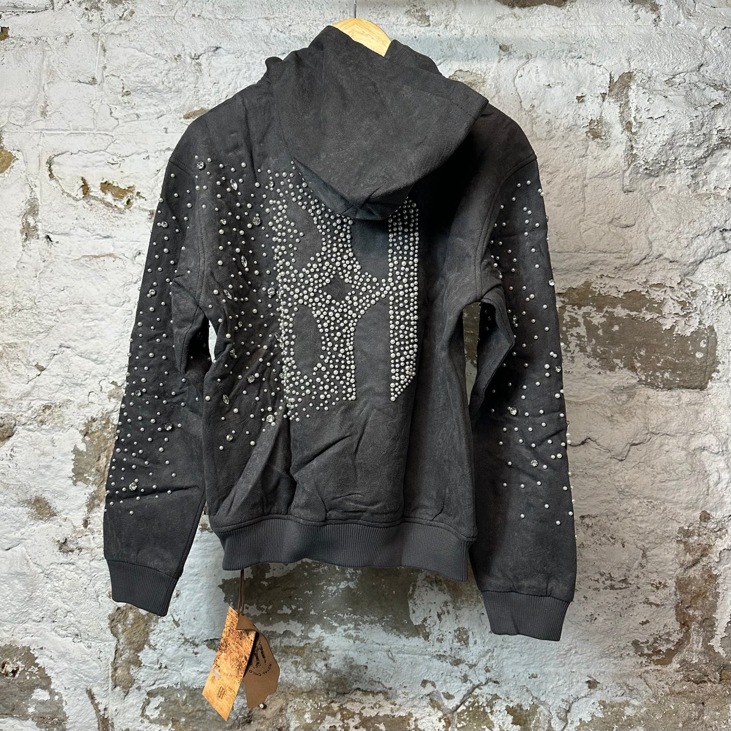 Birth Of A Royal Child Brown Pearl Blossom Hoodie