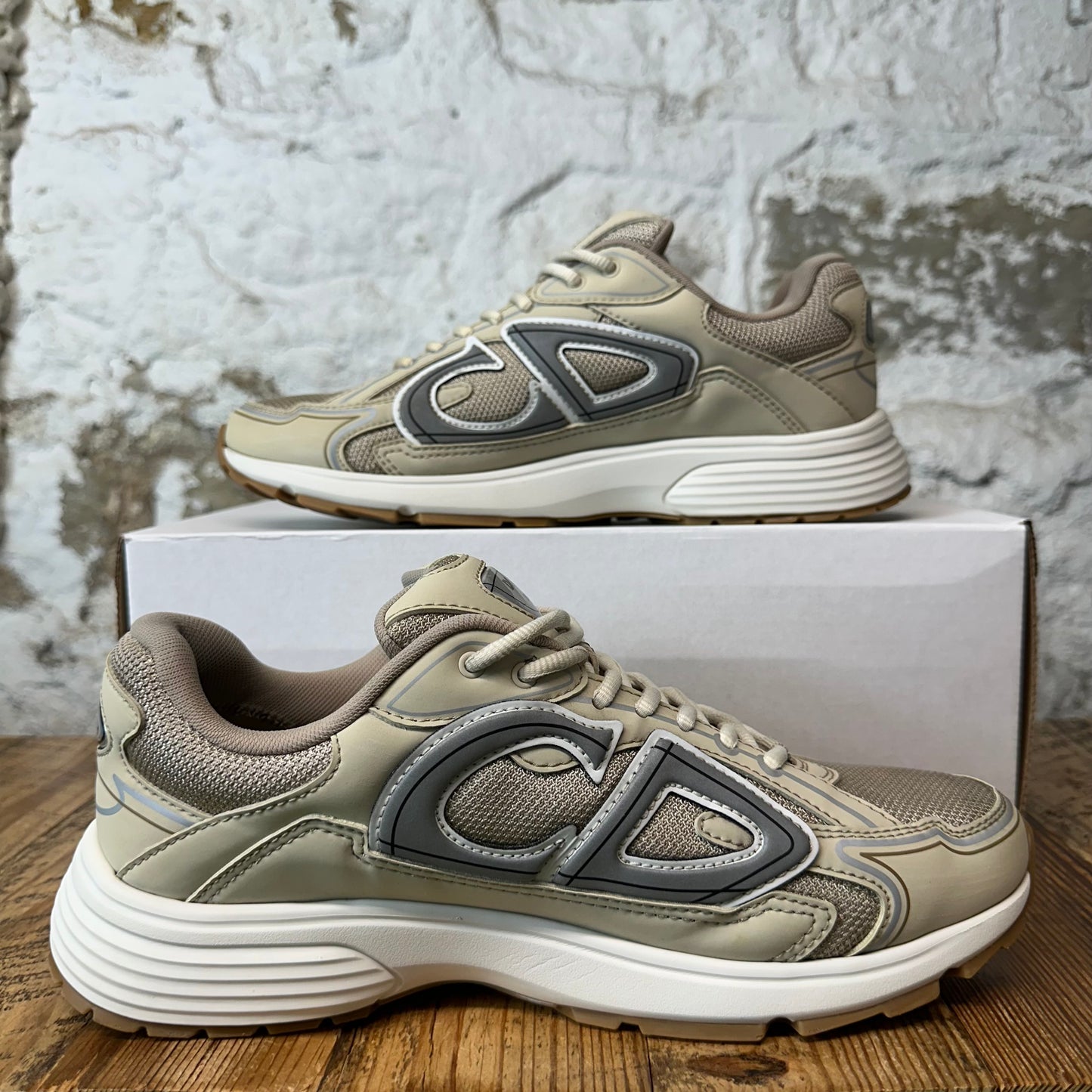 Dior B30 Beige Grey White Sneaker Sz 9 (42)
