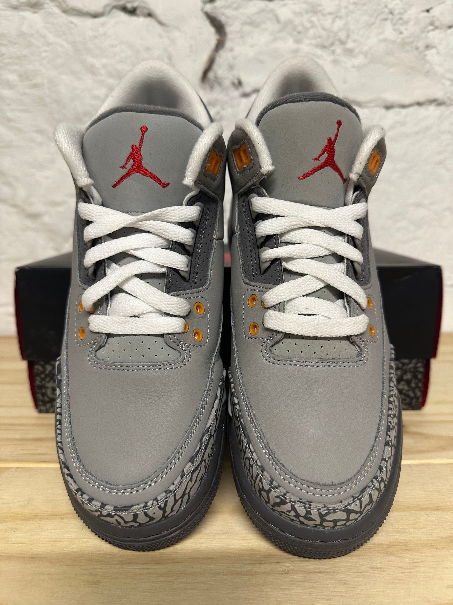 Air Jordan 3 Cool Grey Sz 6Y DS