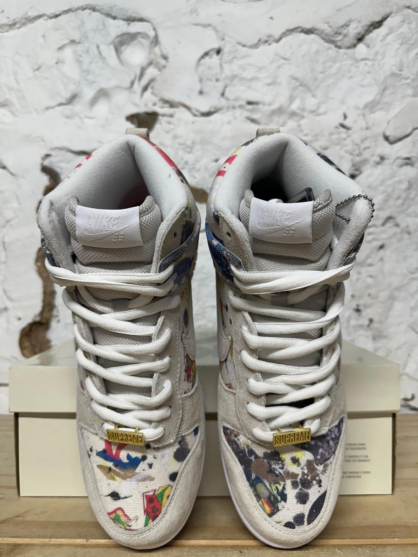 Nike SB Dunk High Supreme Rammellzee Sz 10.5 DS