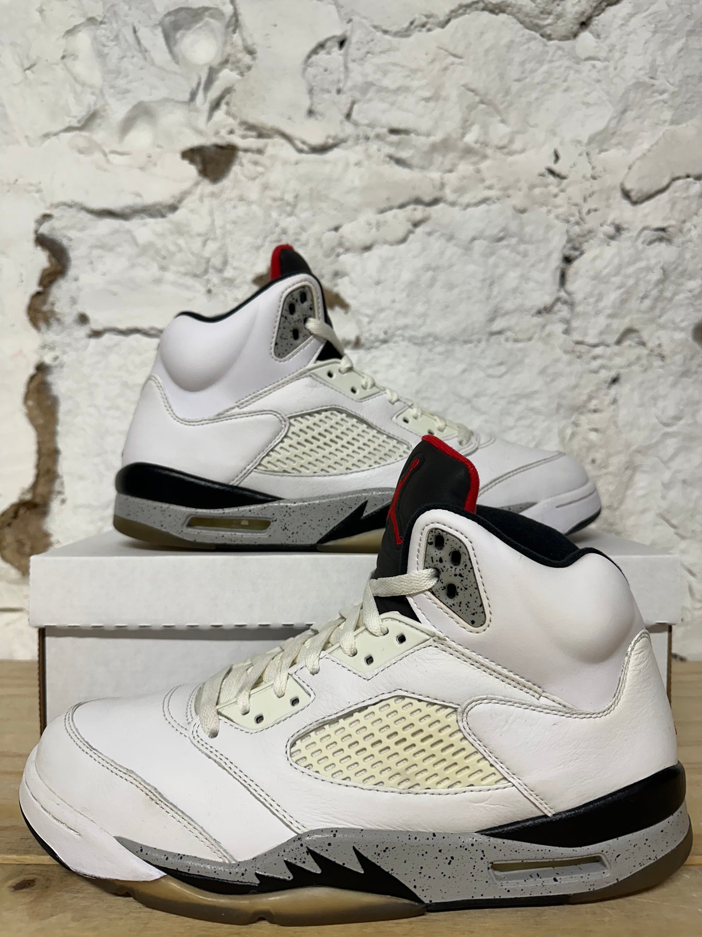 Air Jordan 5 White Cement Sz 11