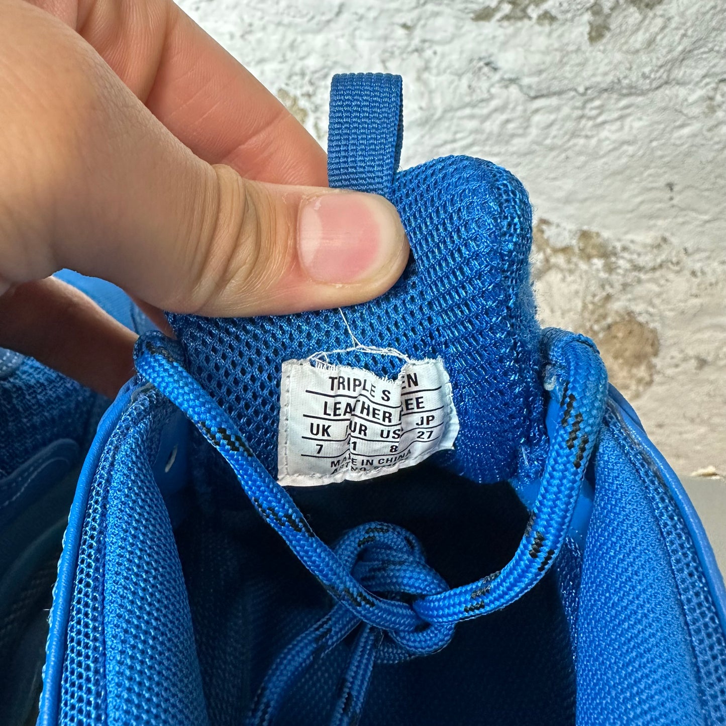 Balenciaga Triple S Dark Blue Sz 8 (41)