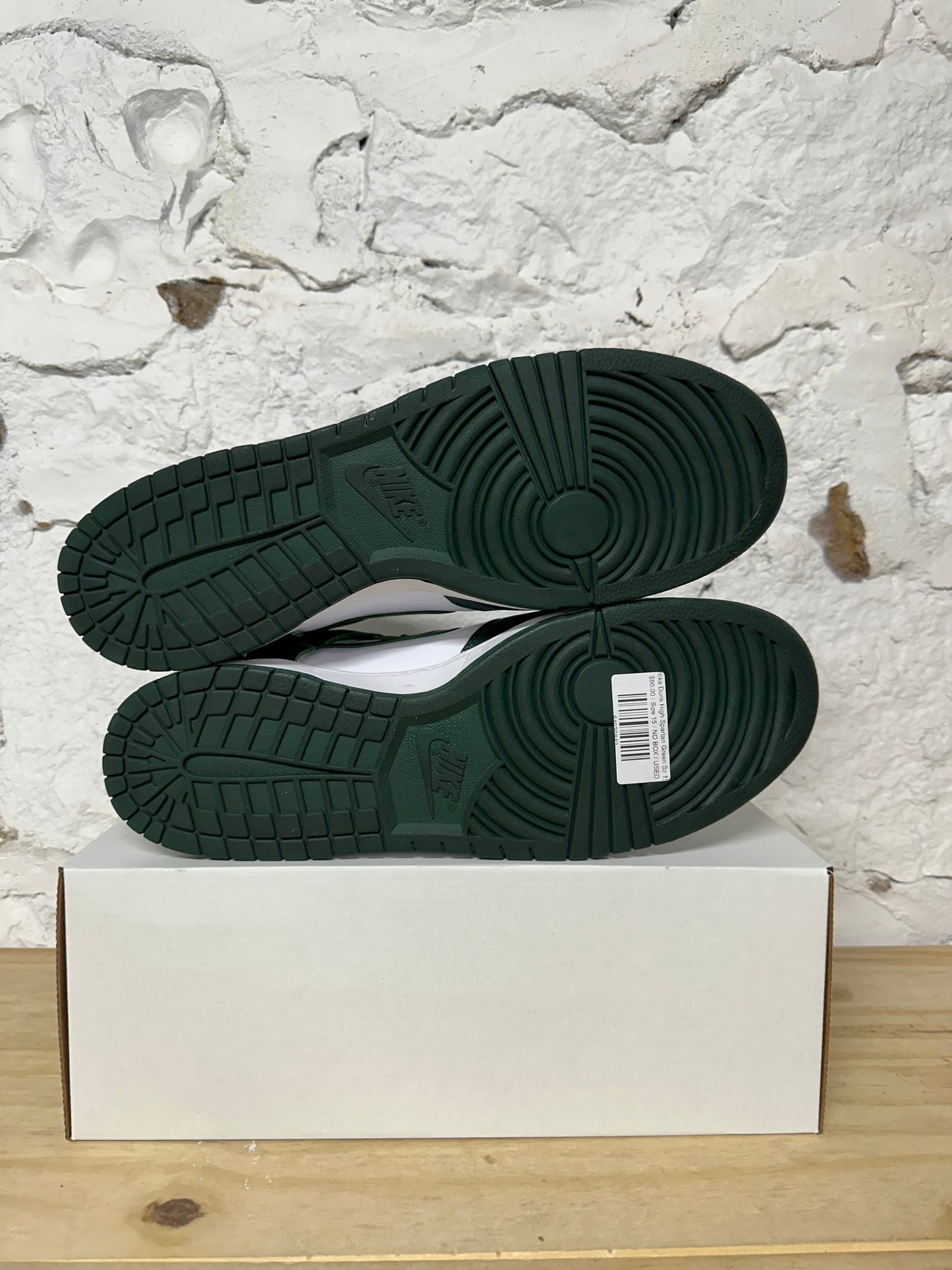 Nike Dunk High Spartan Green Sz 15