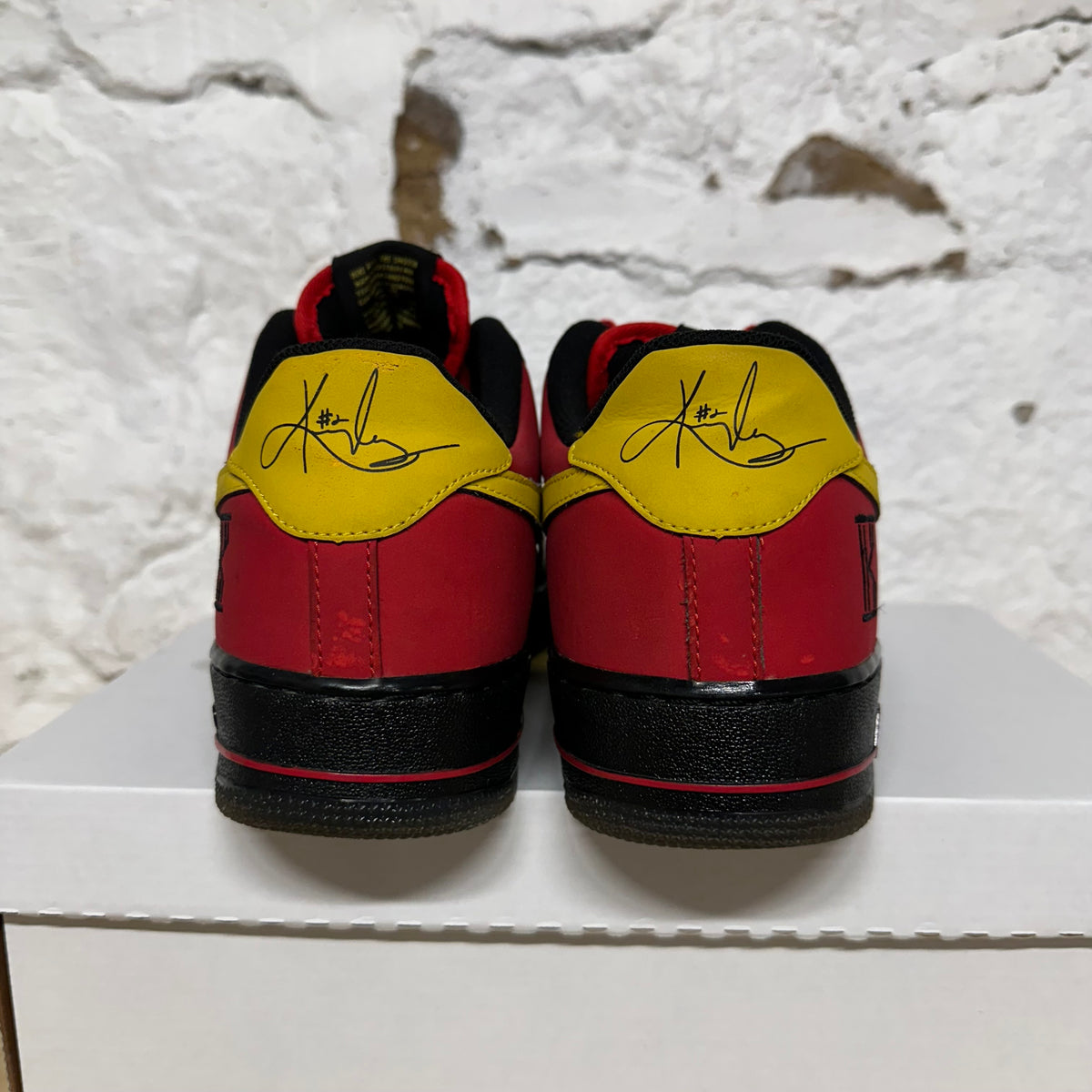 Nike Air Force 1 Low Kyrie Irving Black Red Sz 11