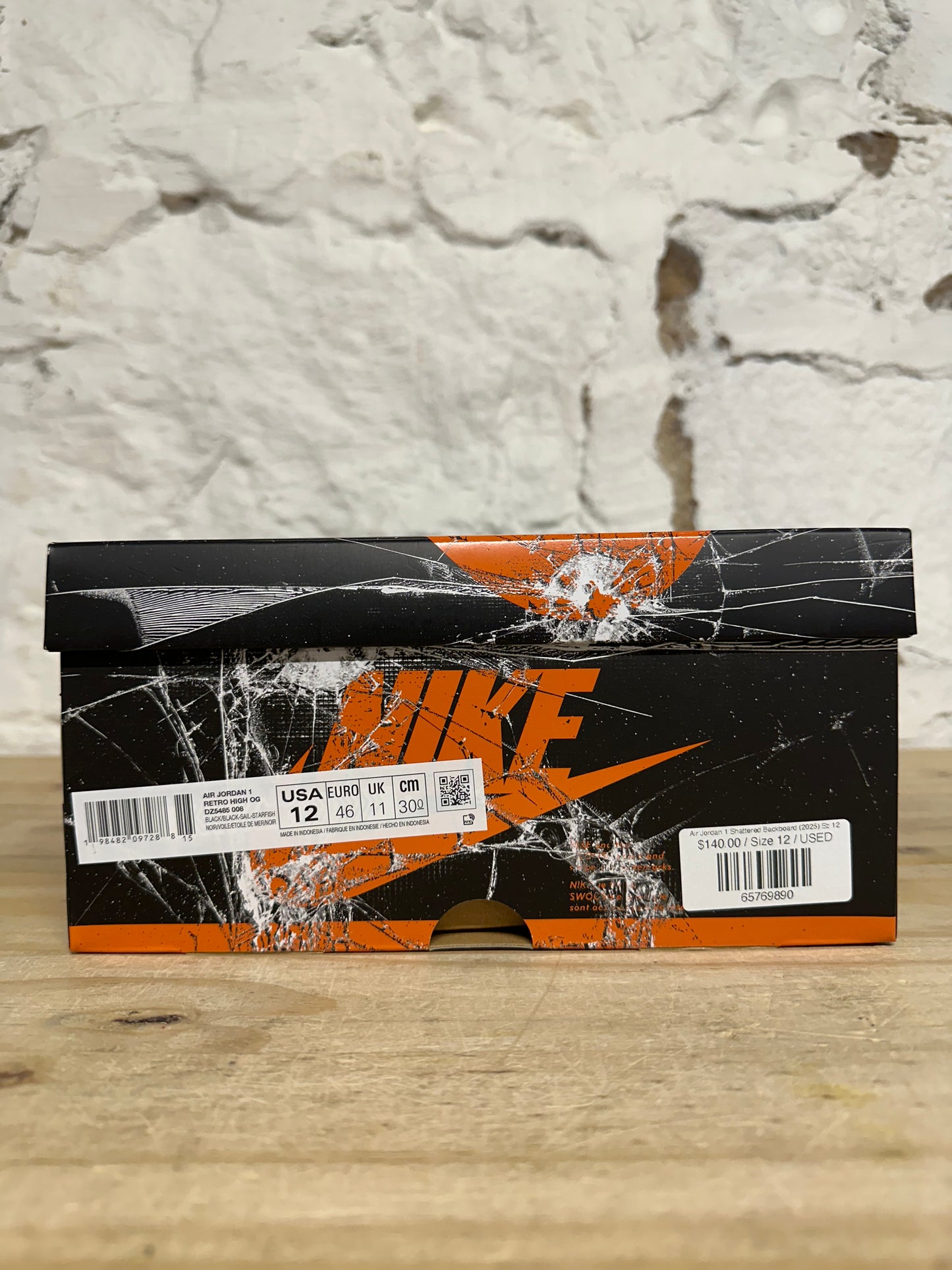Air Jordan 1 High Shattered Backboard (2025) Sz 12