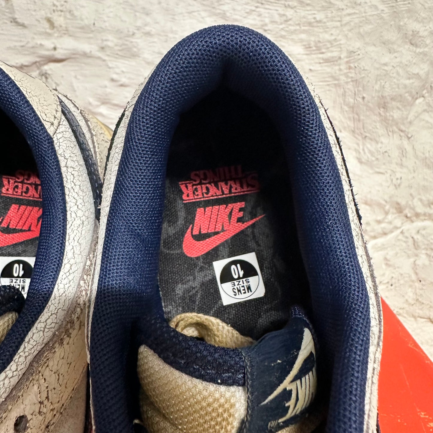 Nike Dunk Low Stranger Things Phantom Sz 10 DS