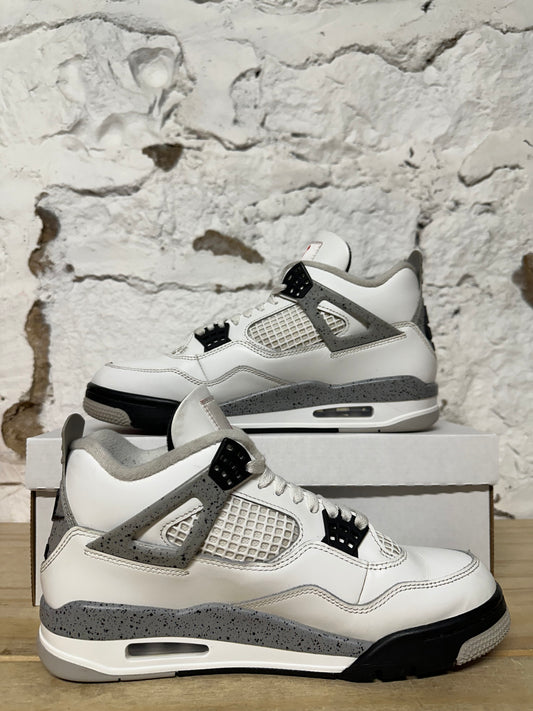 Air Jordan 4 White Cement Sz 9