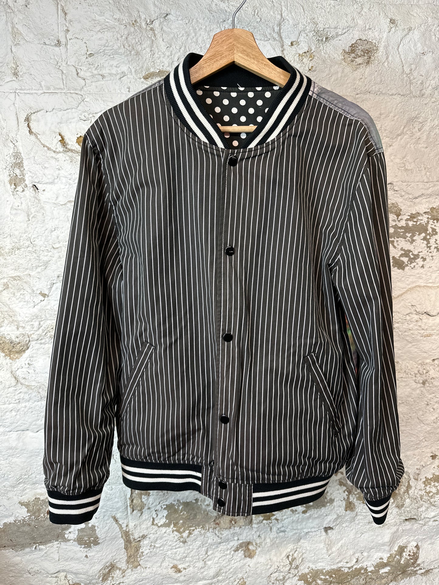 Supreme CDG Harold Hunter Black Reversible Jacket Sz L