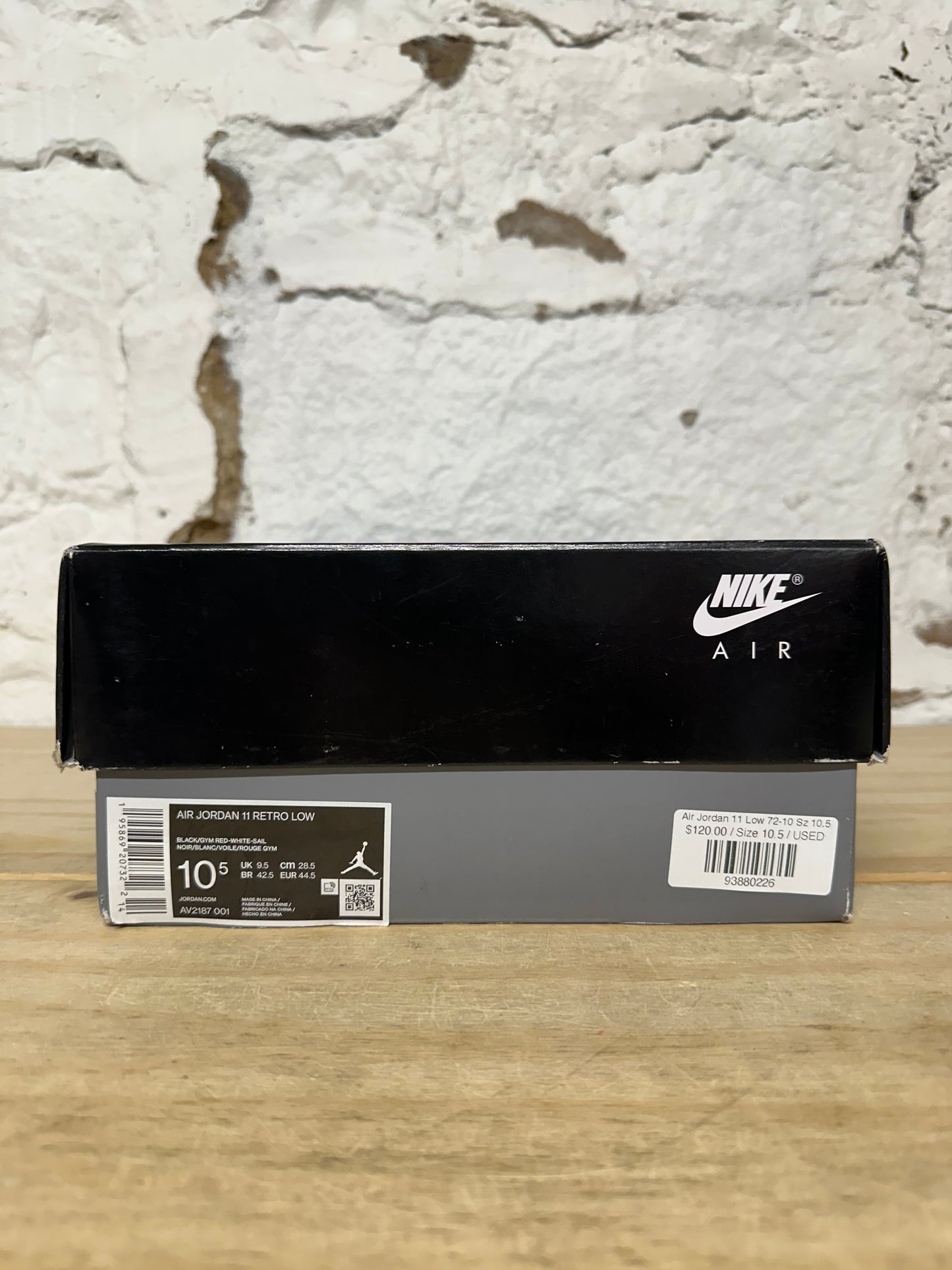 Air Jordan 11 Low 72-10 Sz 10.5