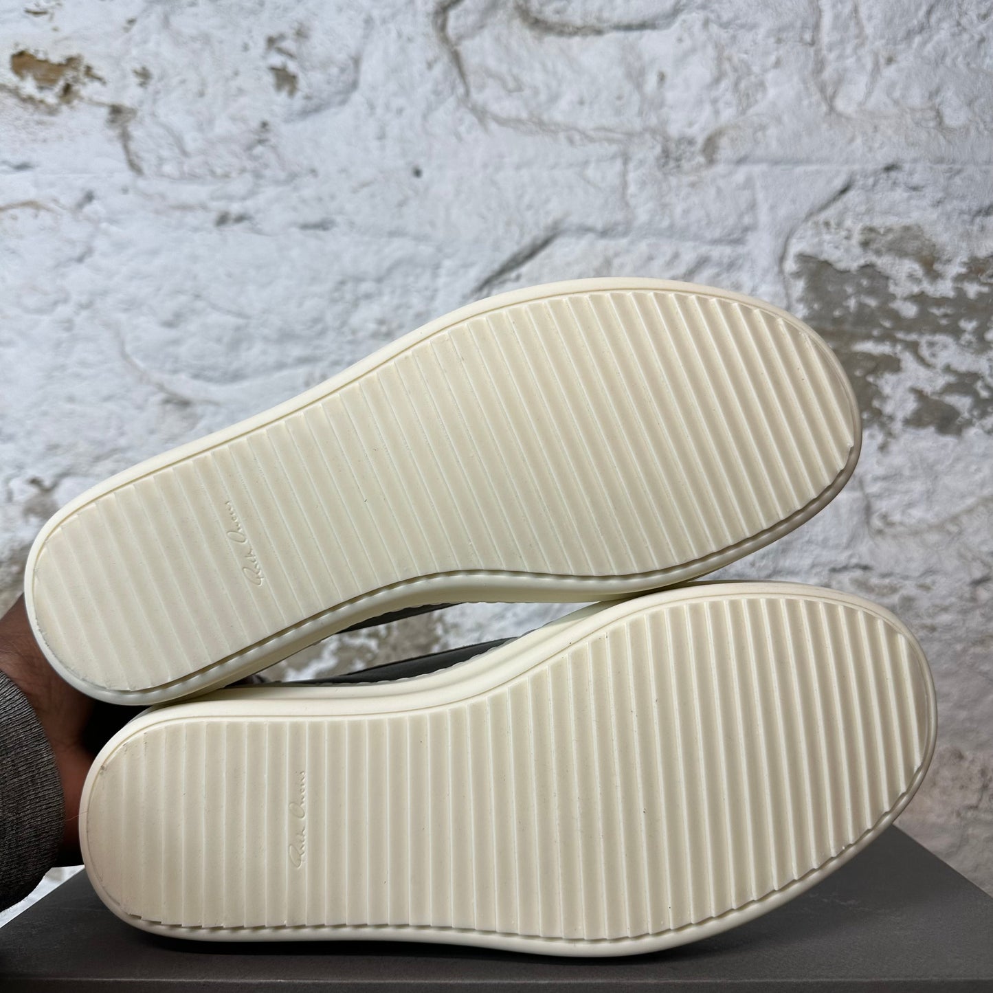 Rick Owens Vintage Celadon Milk Sneaker DS