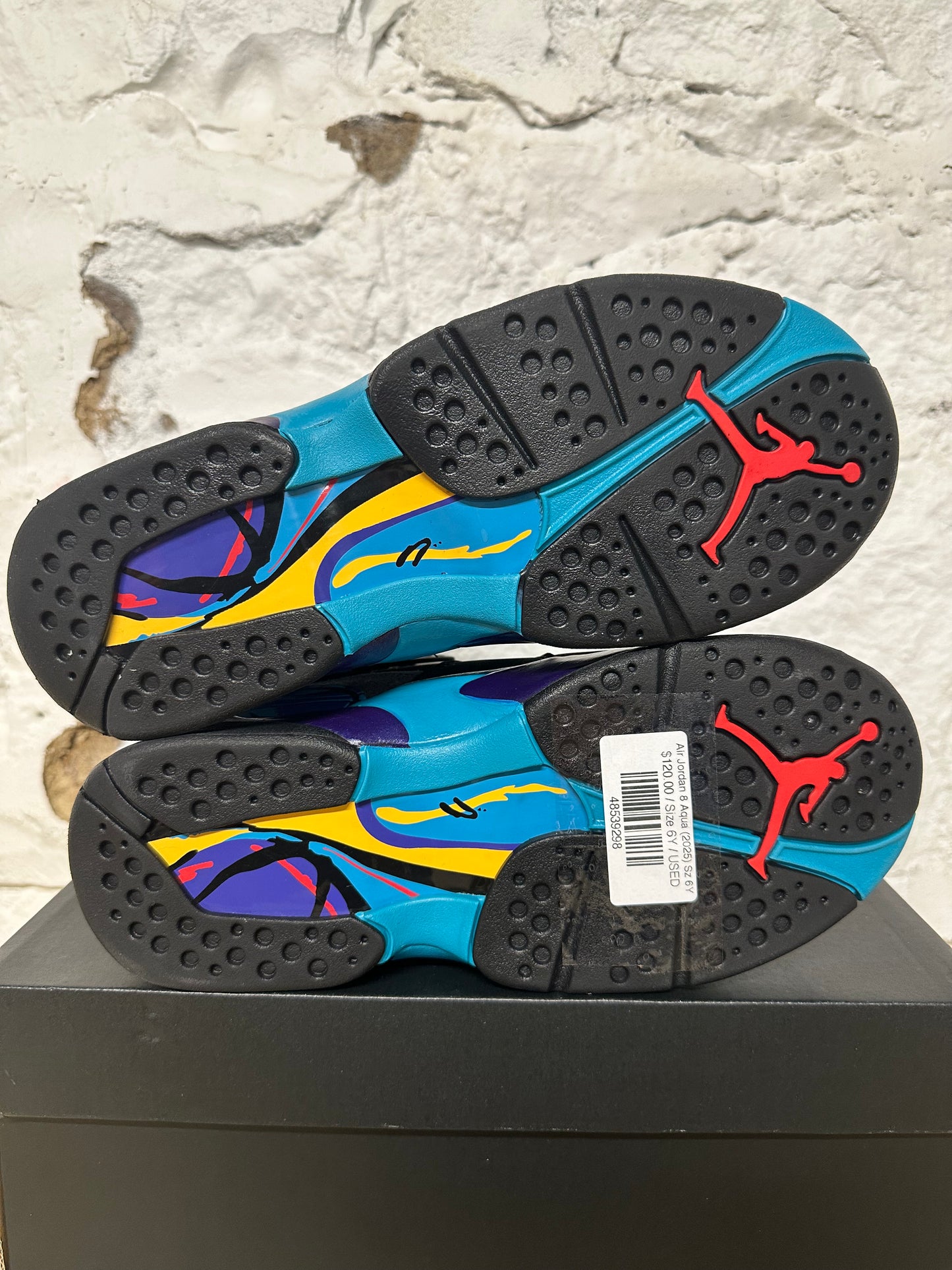 Air Jordan 8 Aqua (2025) Sz 6Y