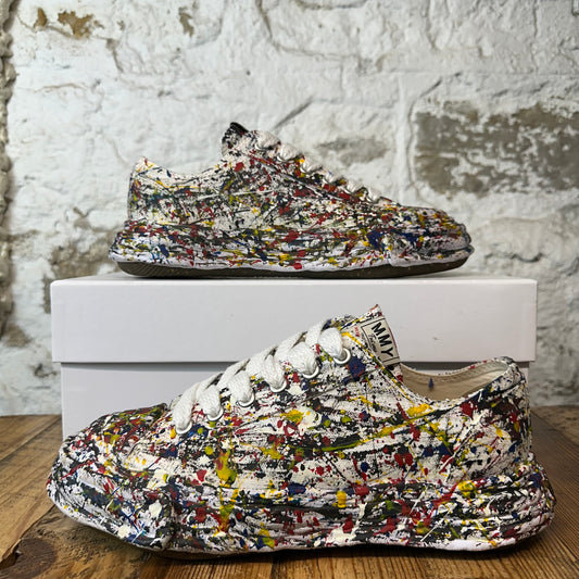 Maison Mihara Paint Splatter Peterson 23 Sneaker Sz 10 (43)