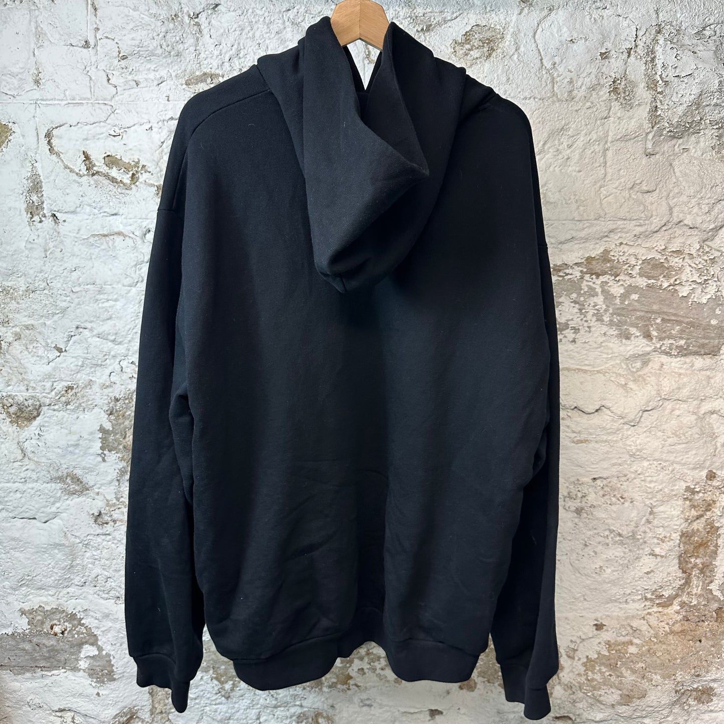Marni Falling White Spell Black Hoodie Sz XL (52)