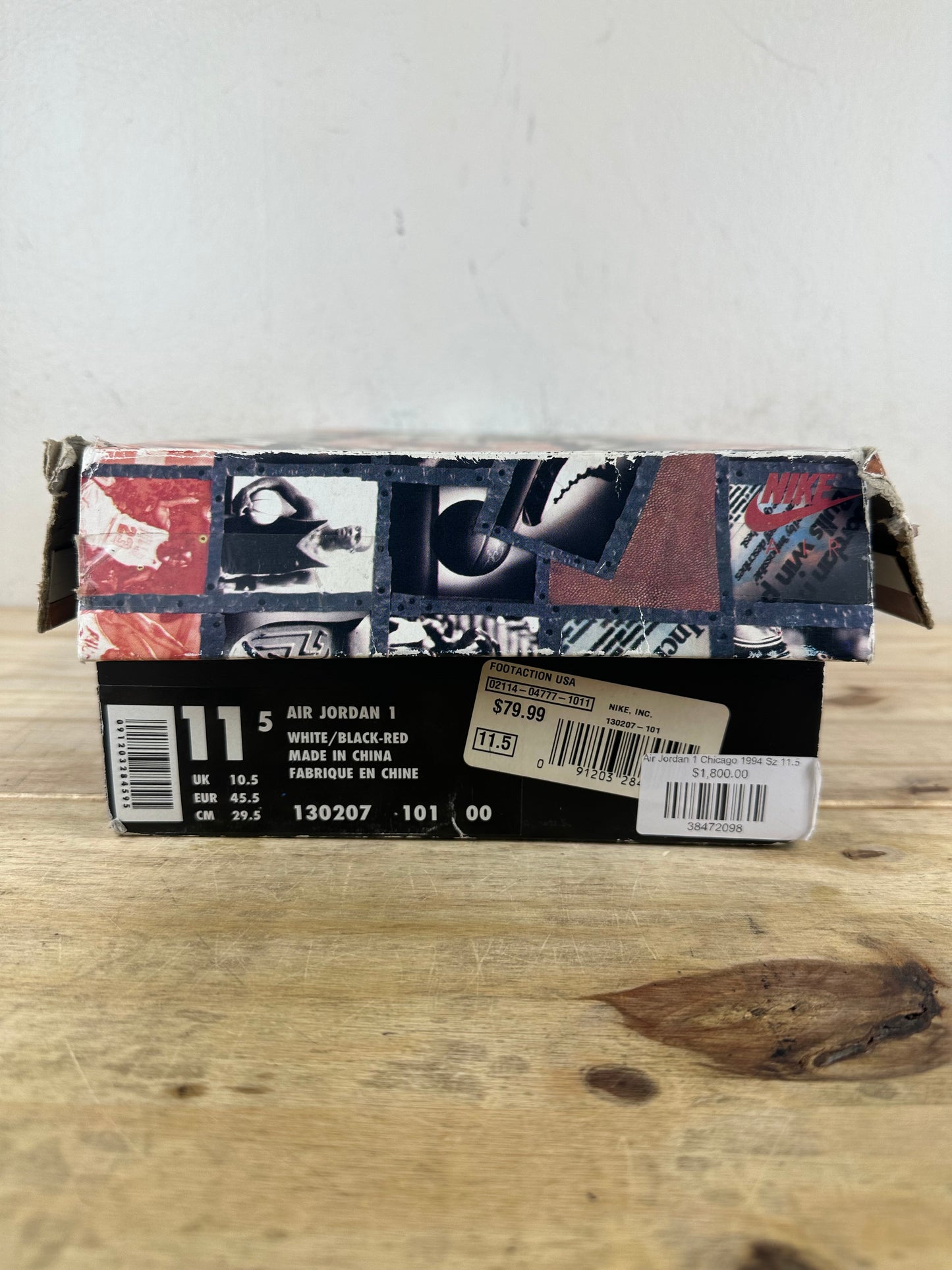 Air Jordan 1 High Chicago (1994) Sz 11.5