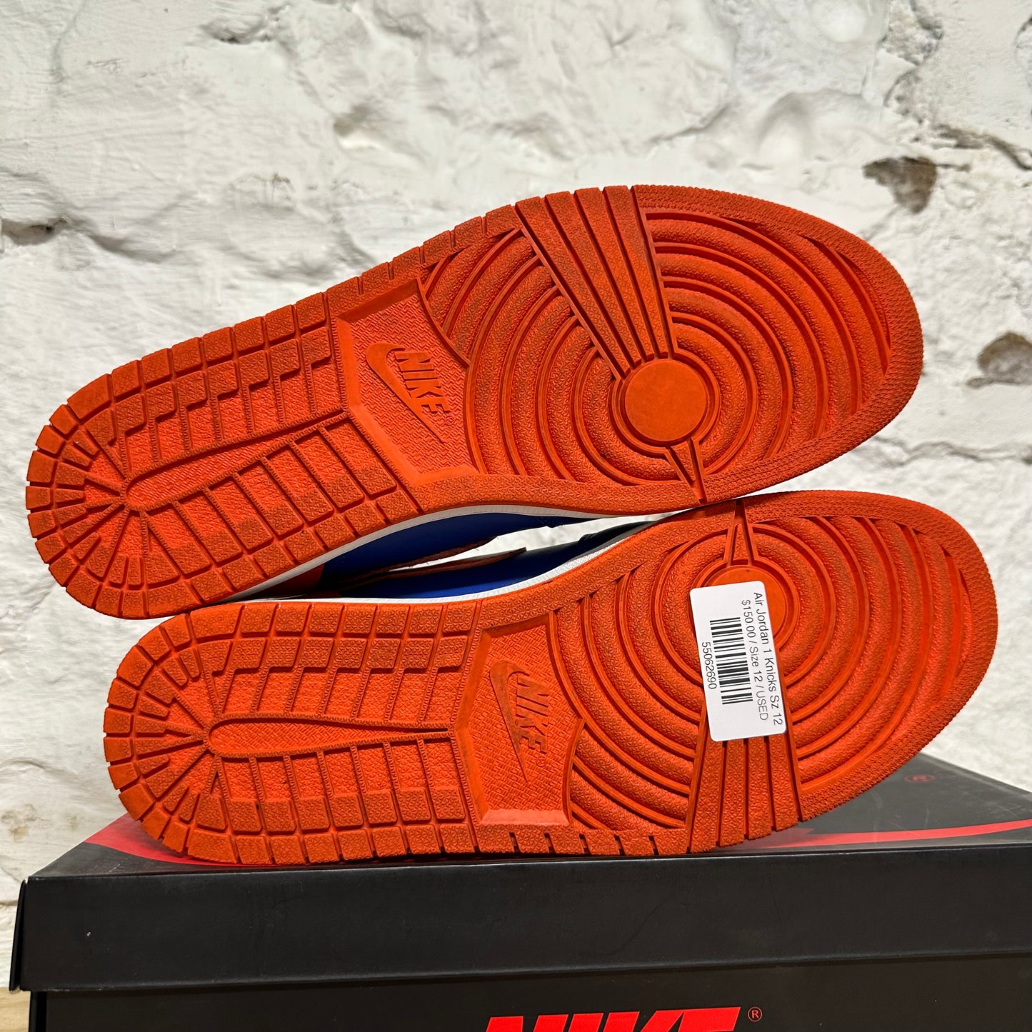 Air Jordan 1 High Knicks Sz 12