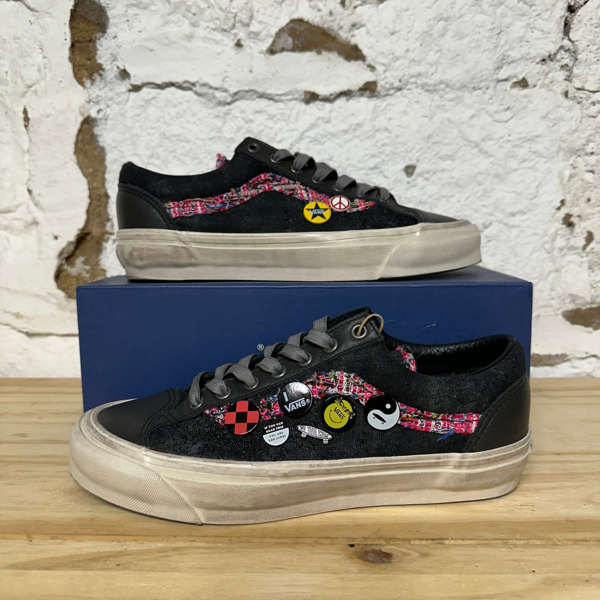 Vans Old Skool 36 LX Souvenir Black Sz 8.5