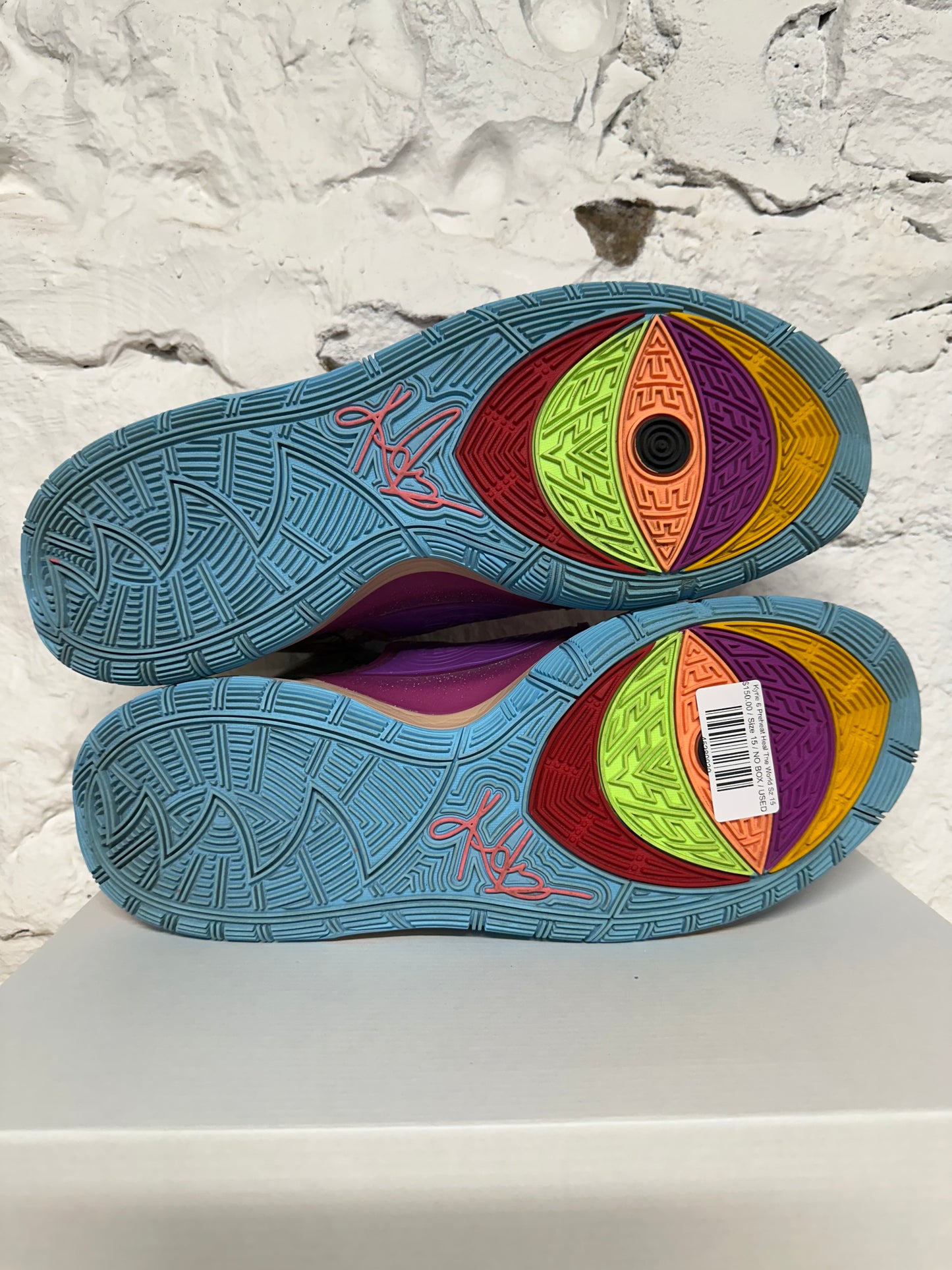 Nike Kyrie 6 Preheat Heal The World Sz 15