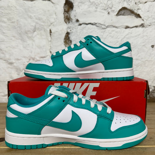 Nike Dunk Low Clear Jade Sz 8 DS