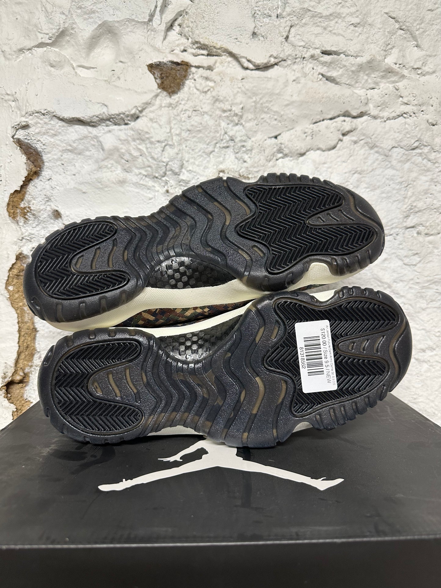Air Jordan Future Dark Army Camo Sz 9.5 DS