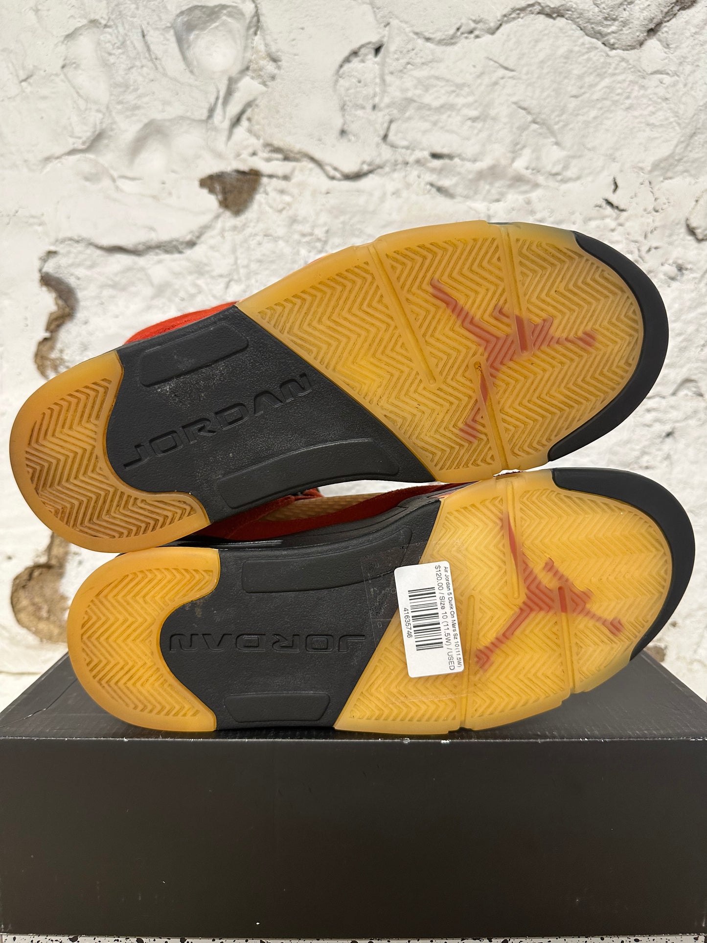 Air Jordan 5 Dunk On Mars Sz 10 (11.5W)