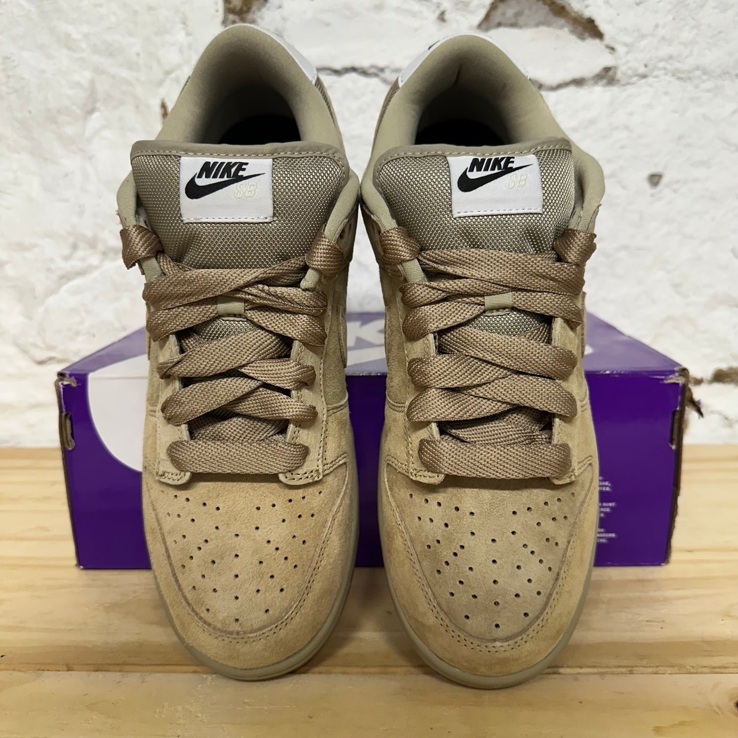 Nike Dunk Low SB Pro B Parachute Beige Sz 9 DS