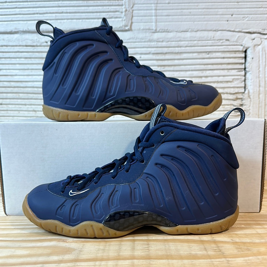 Nike Air Foamposite Pro Navy Gum Sz 5Y