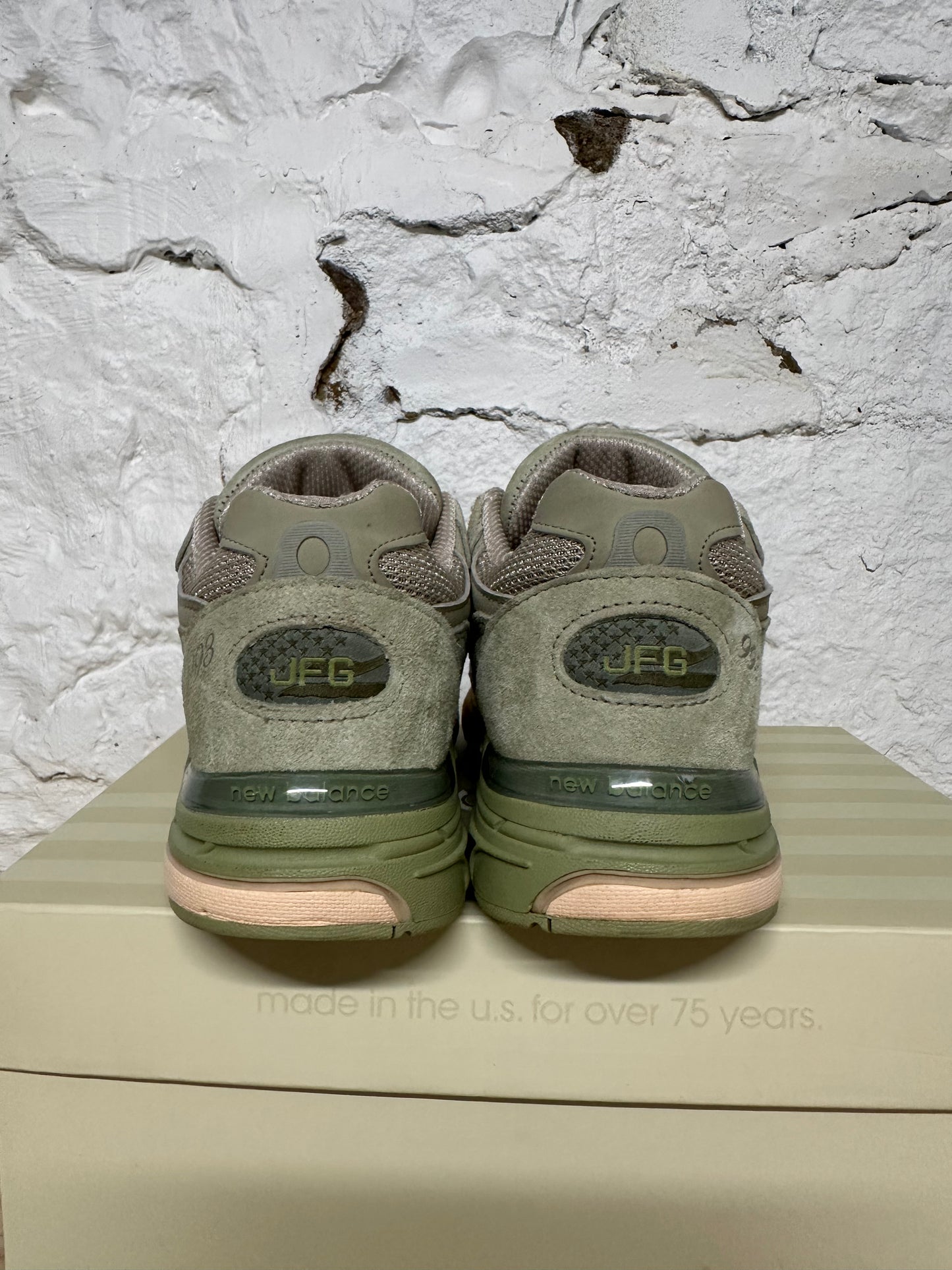 New Balance 993 JFG Sage Sz 8