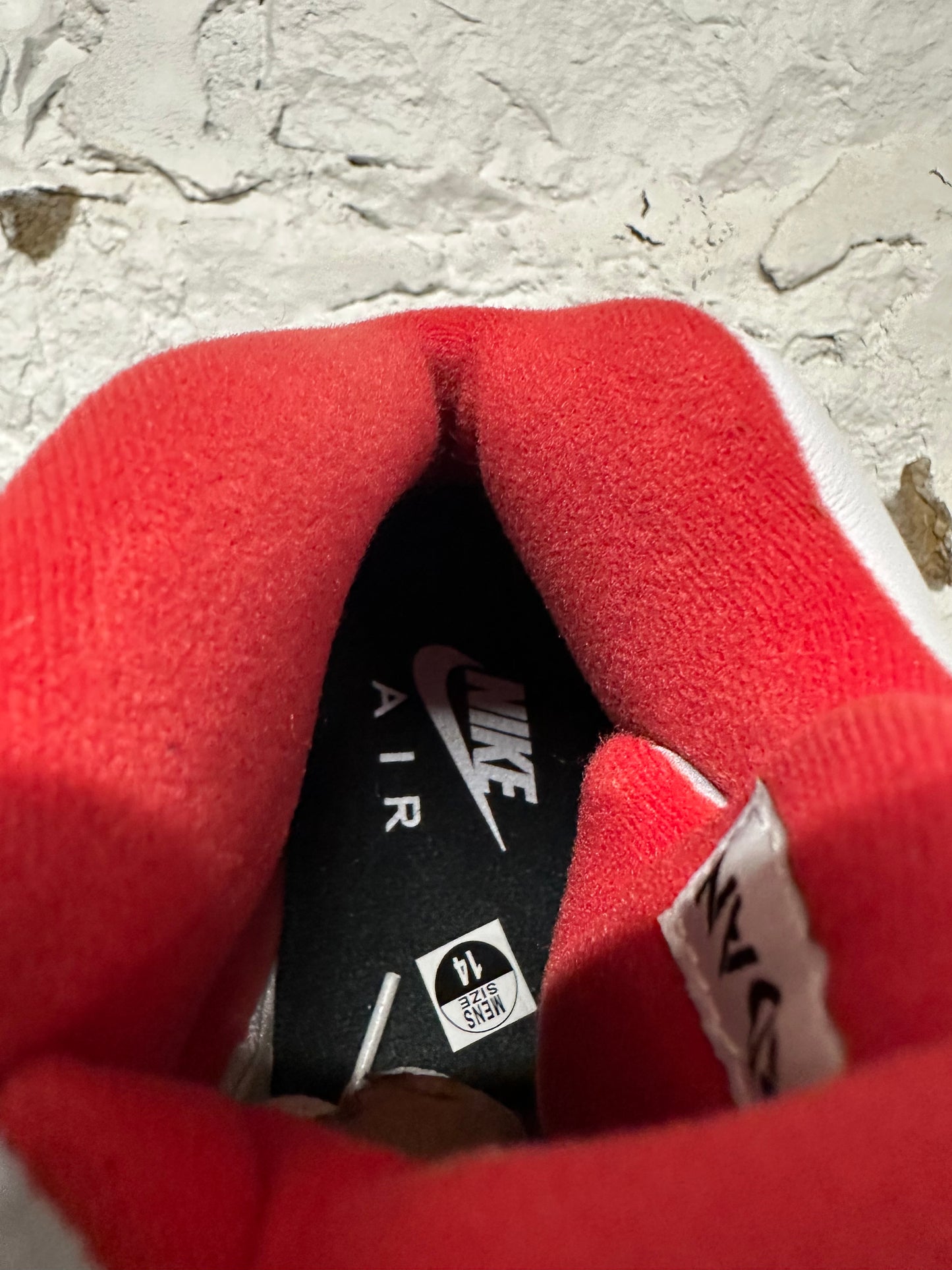 Air Jordan 5 Fire Red Silver Tongue Sz 14 DS