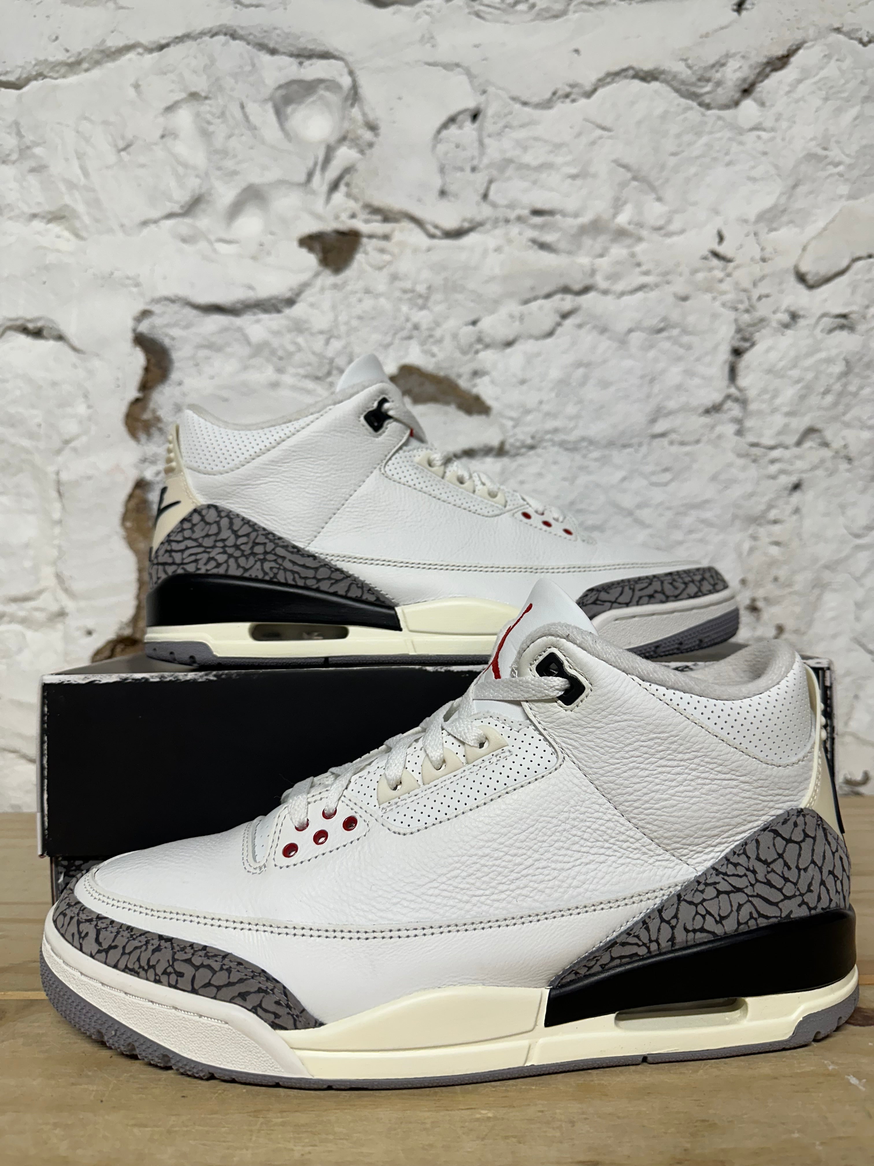 Air Jordan 3 White Cement Reimagined Sz 11.5