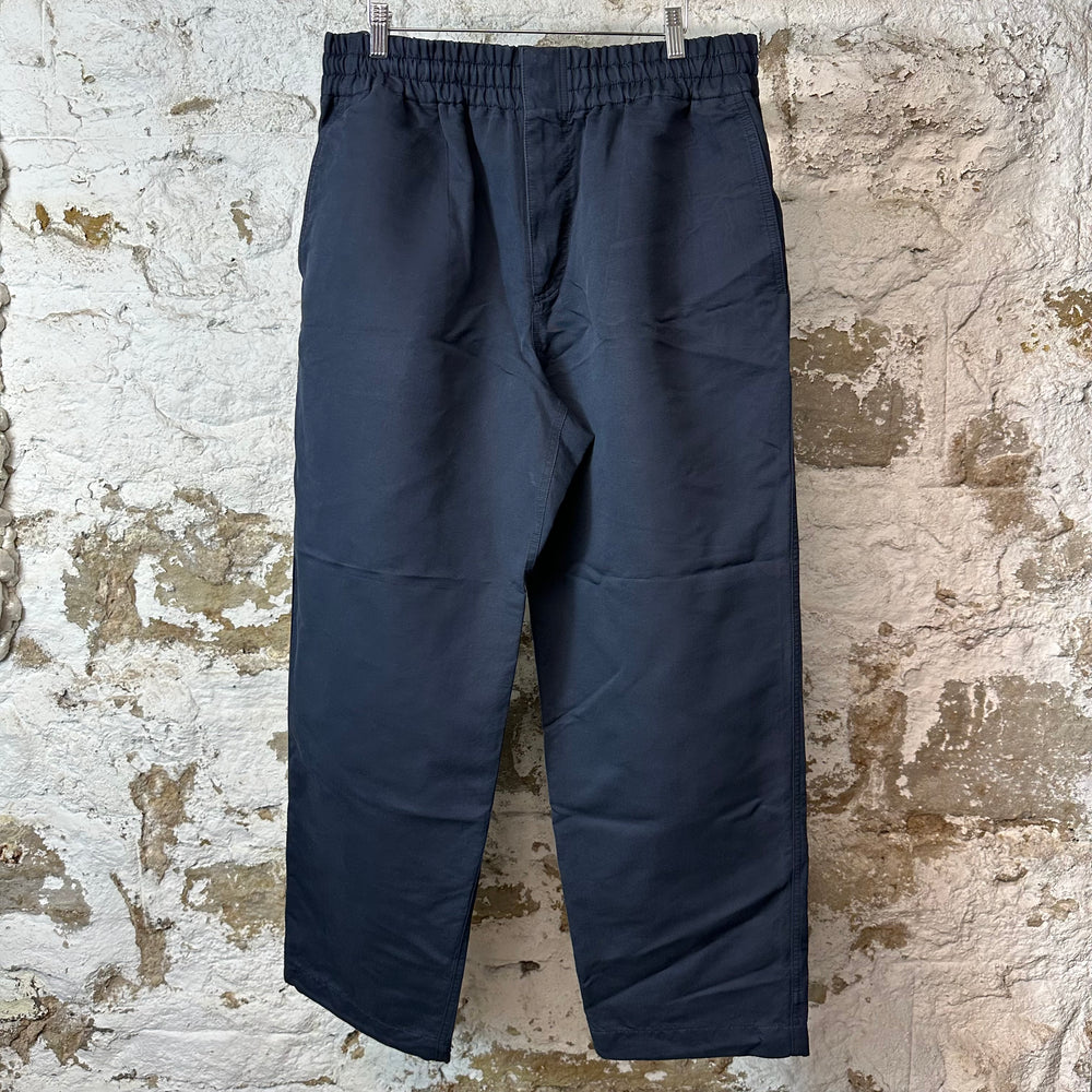 Bottega Veneta Navy Nylon Pants Sz XL