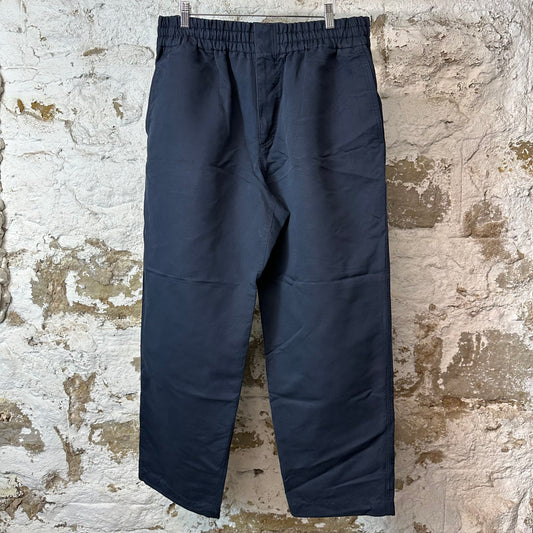Bottega Veneta Navy Nylon Pants Sz XL
