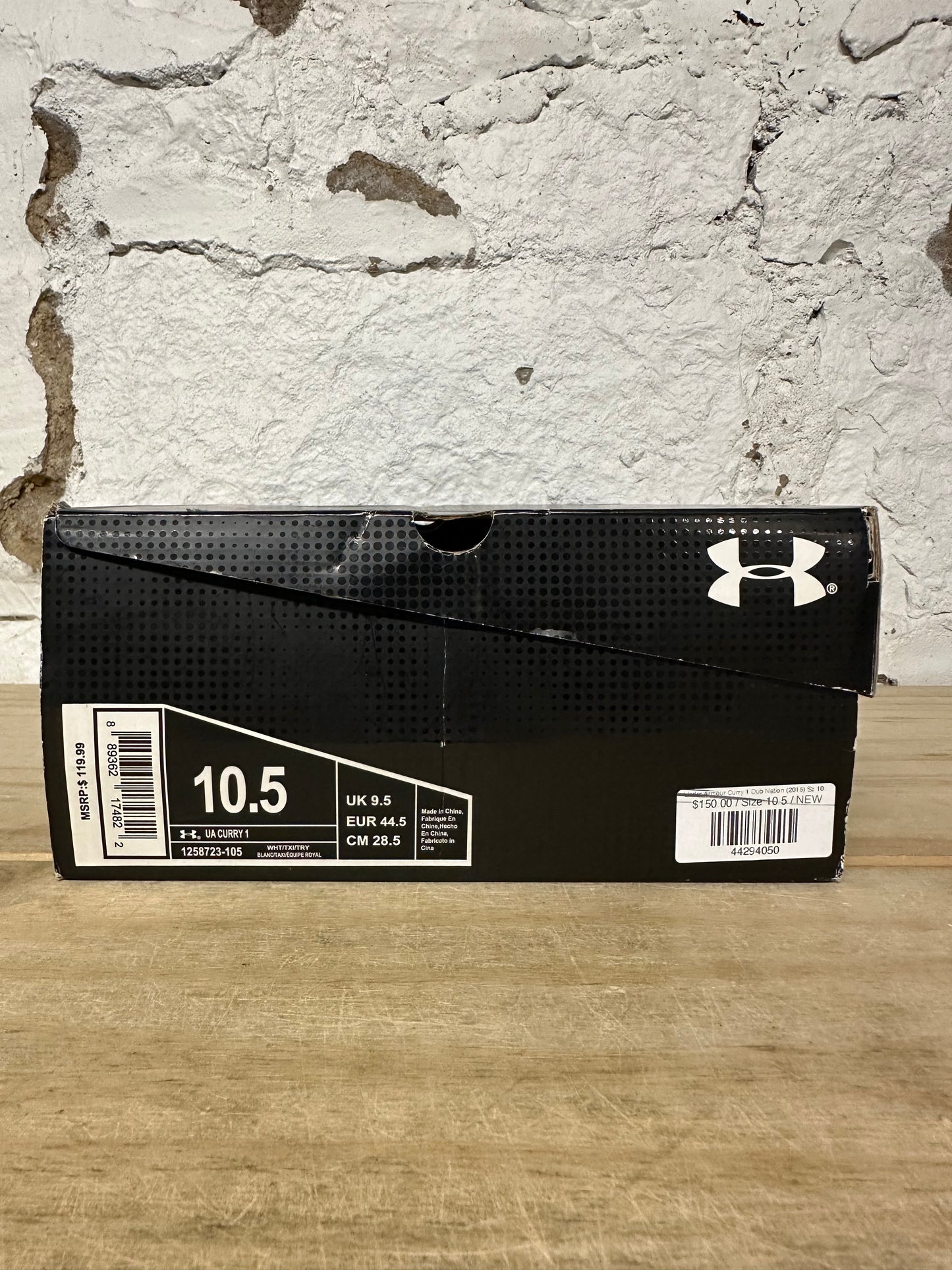 Under Armour Curry 1 Dub Nation (2015) Sz 10.5 DS