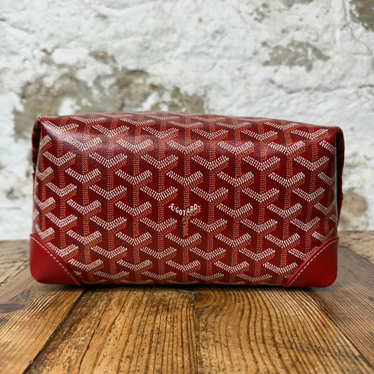 Goyard Boeing 25 Red Monogram Toiletry Bag