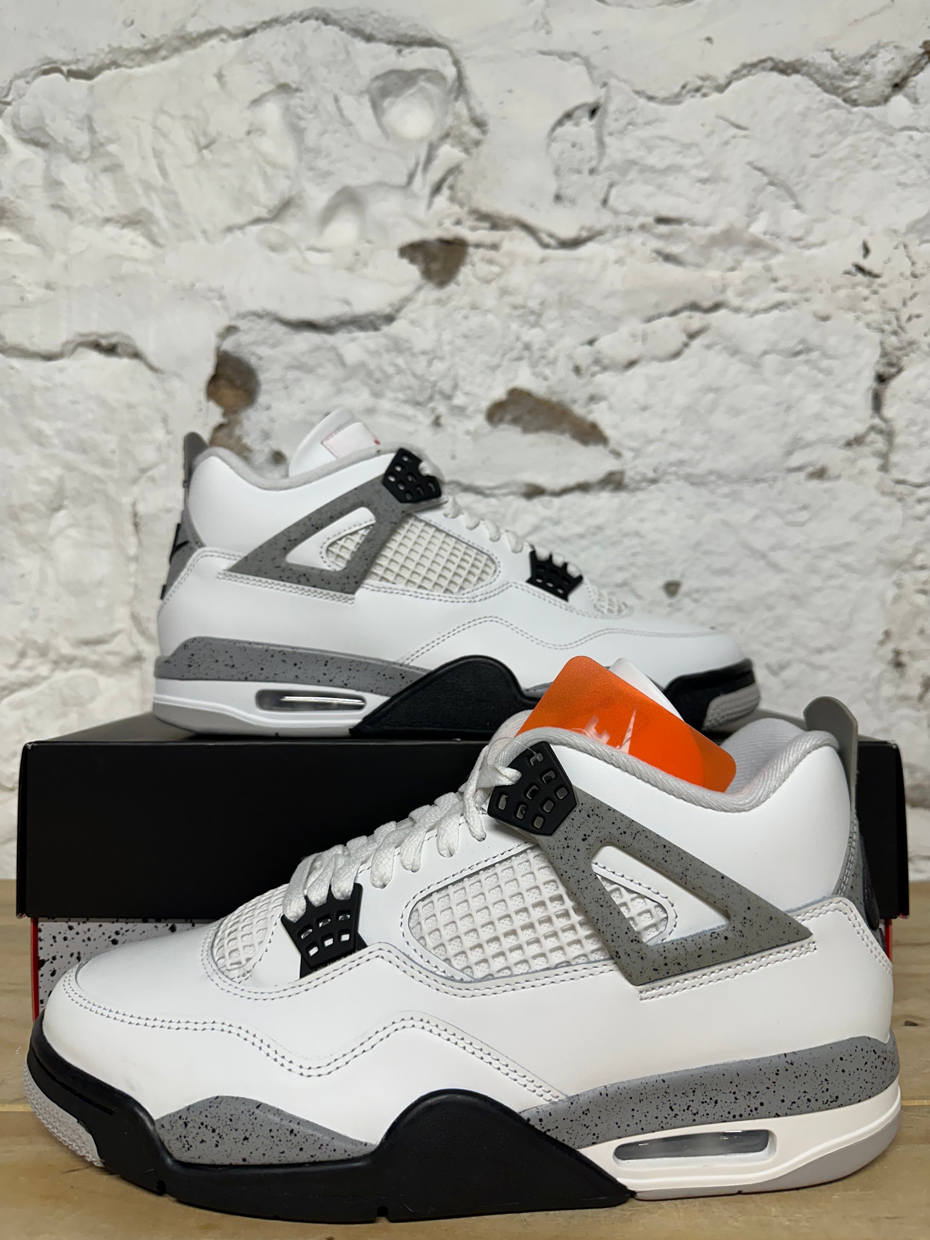 Air Jordan 4 White Cement Sz 10.5 DS