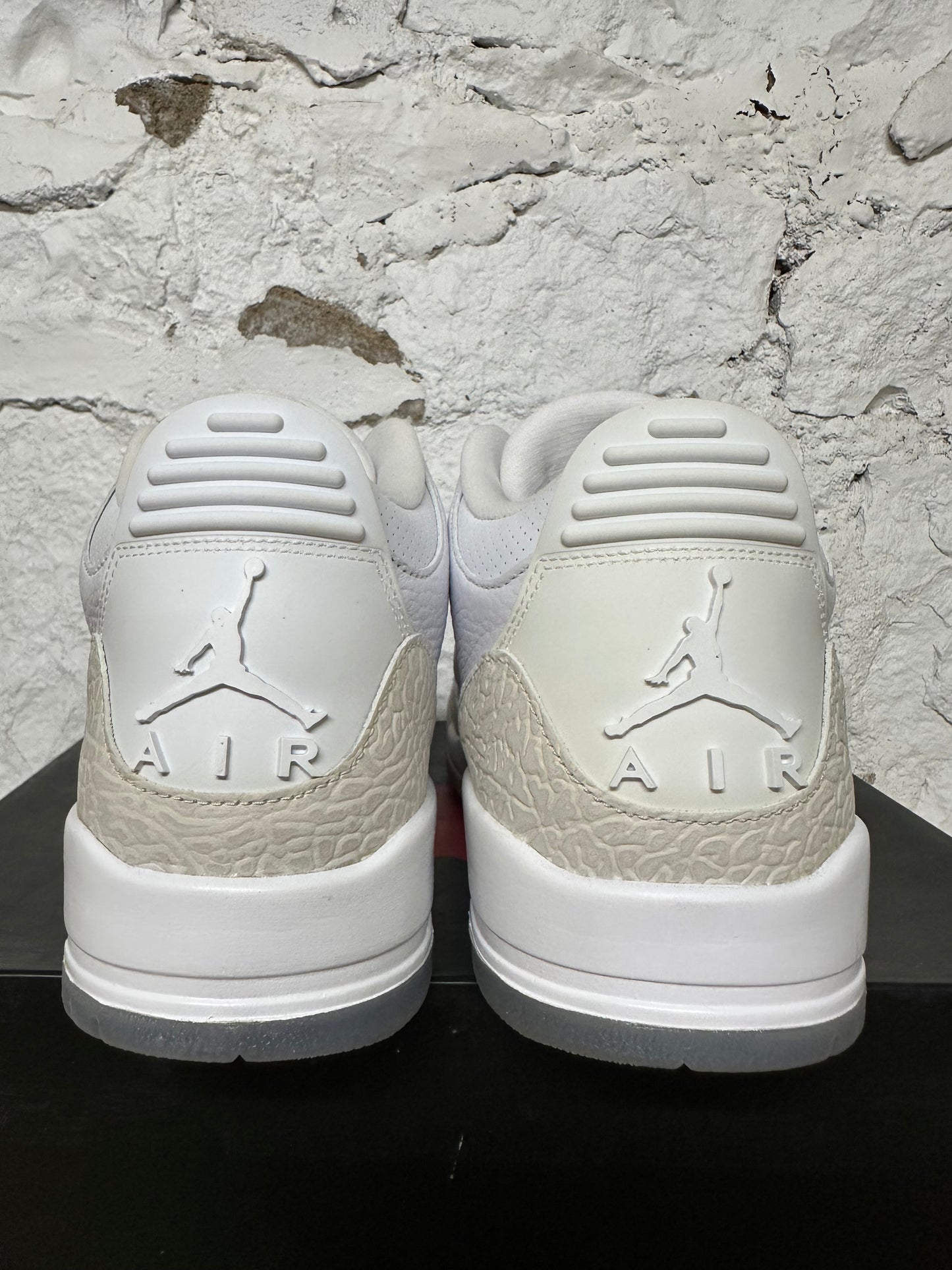 Air Jordan 3 Pure White Sz 12 DS