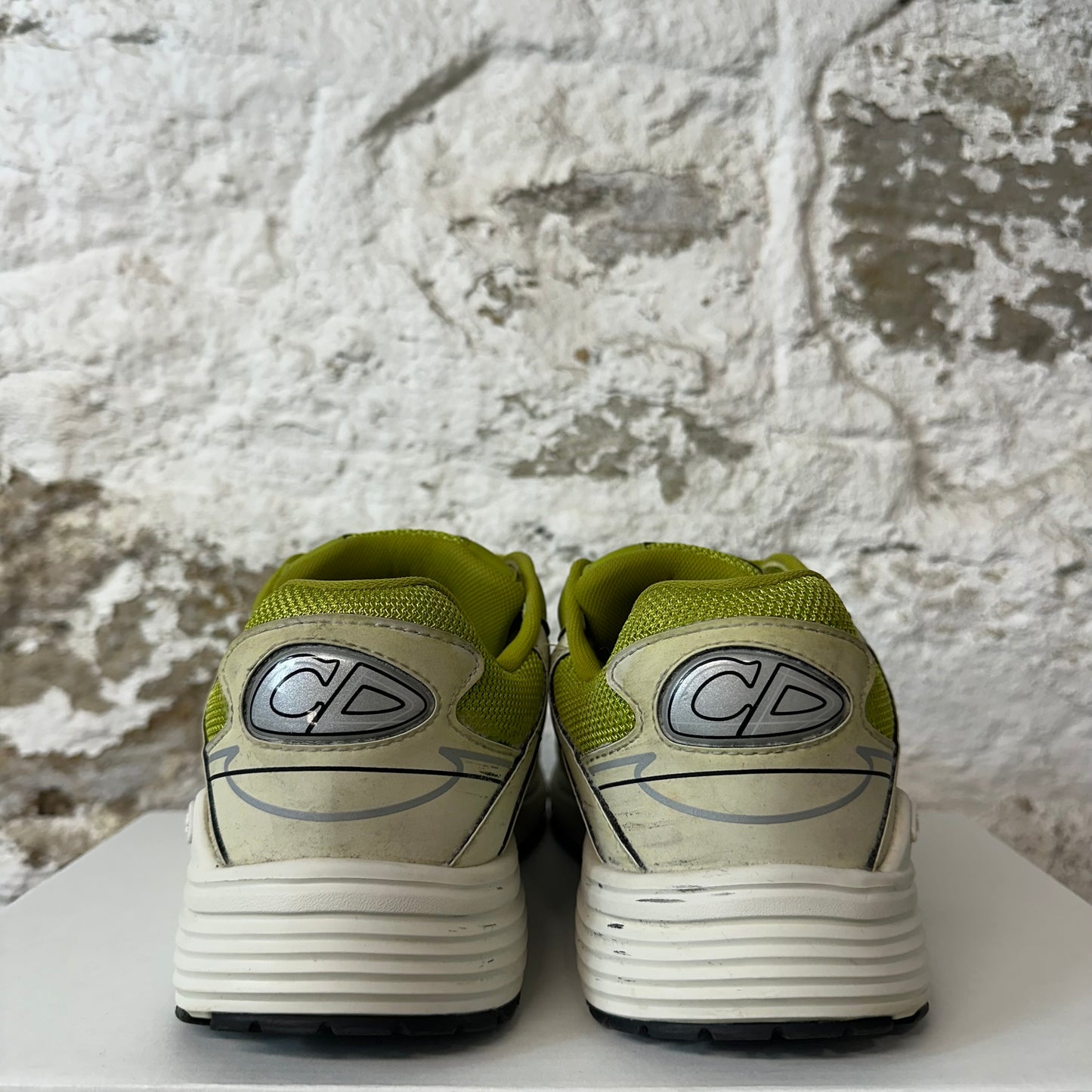 Dior B30 Lime Green White Sneaker Sz 8 (41) No Box