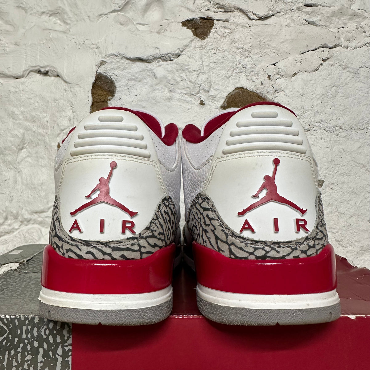 Air Jordan 3 Cardinal Sz 12