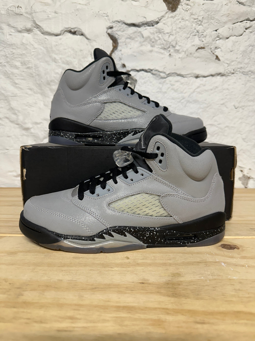 Air Jordan 5 Wolf Grey Sz 8.5Y DS