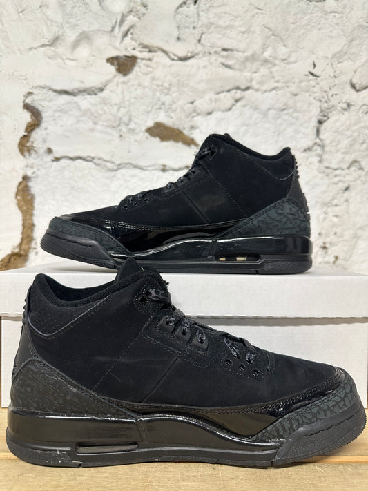 Air Jordan 3 Black Cat Sz 7Y