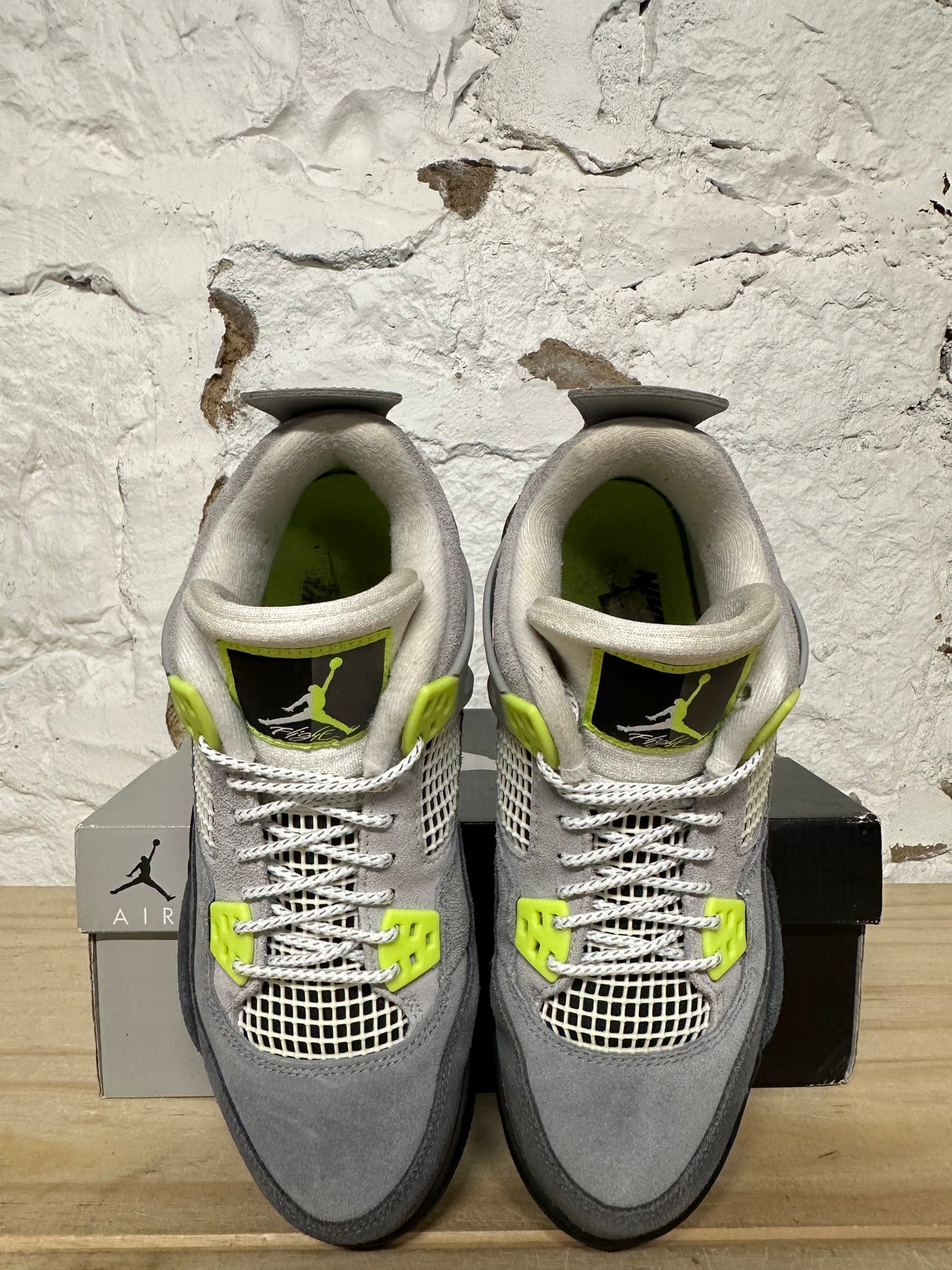 Air Jordan 4 95 Neon Sz 7Y
