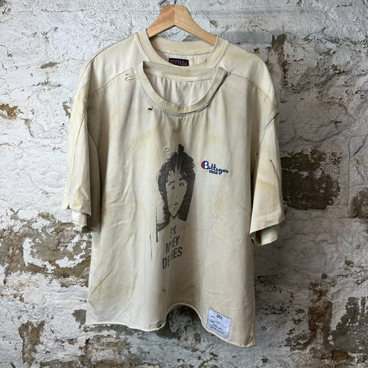 Bottega Desires Sex Sells Cream T-Shirt Sz XL