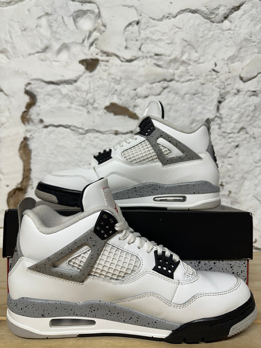 Air Jordan 4 White Cement Sz 8