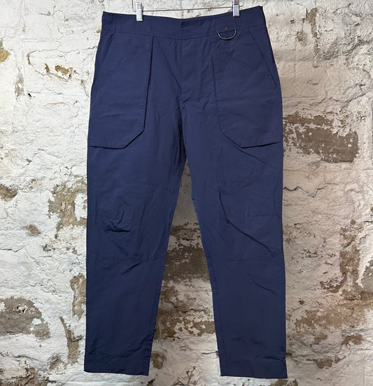Christian Dior Nylon Navy Cargo Pants Sz L (50) (34W)