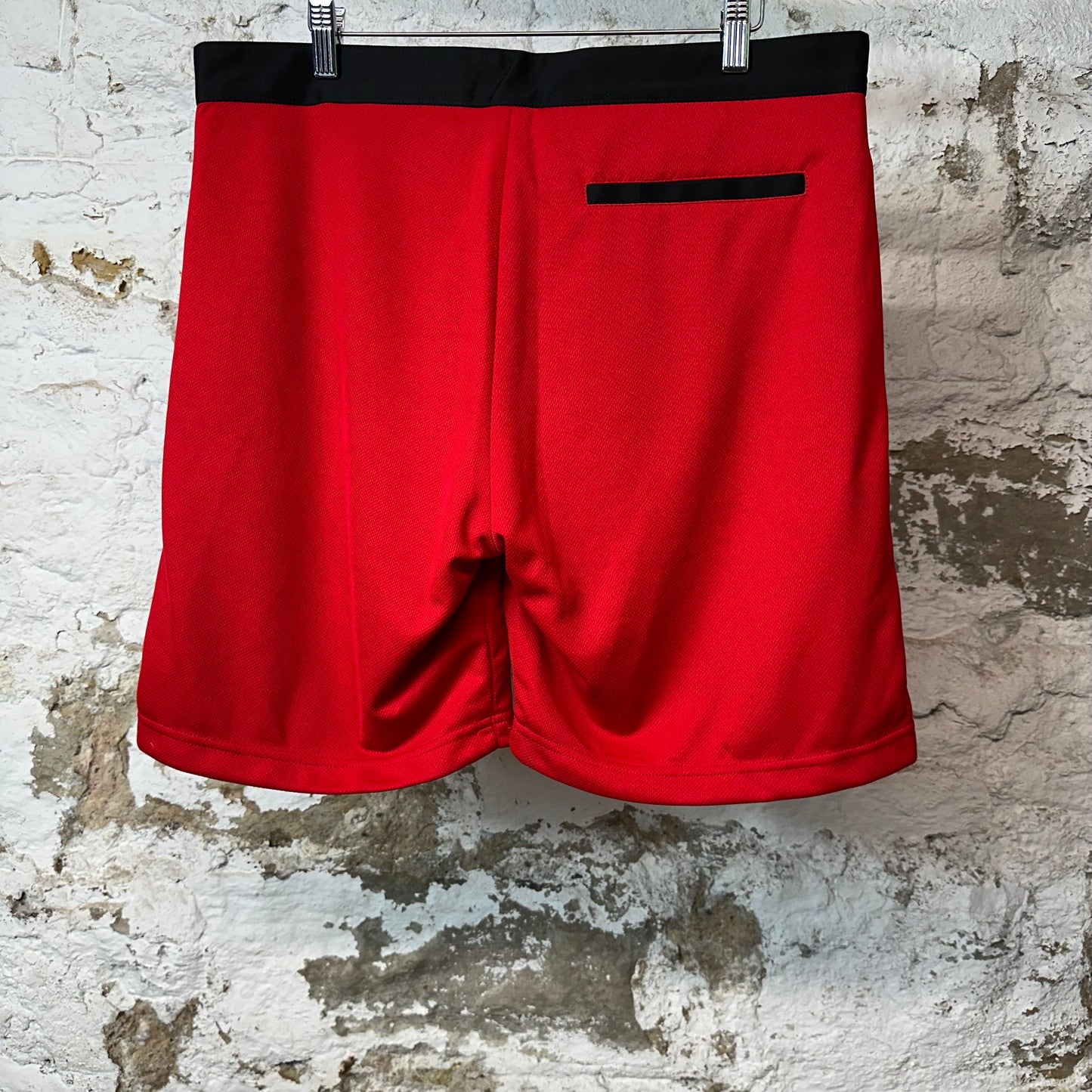 Chrome Hearts Matty Boy Chomper Track Shorts Red Sz L